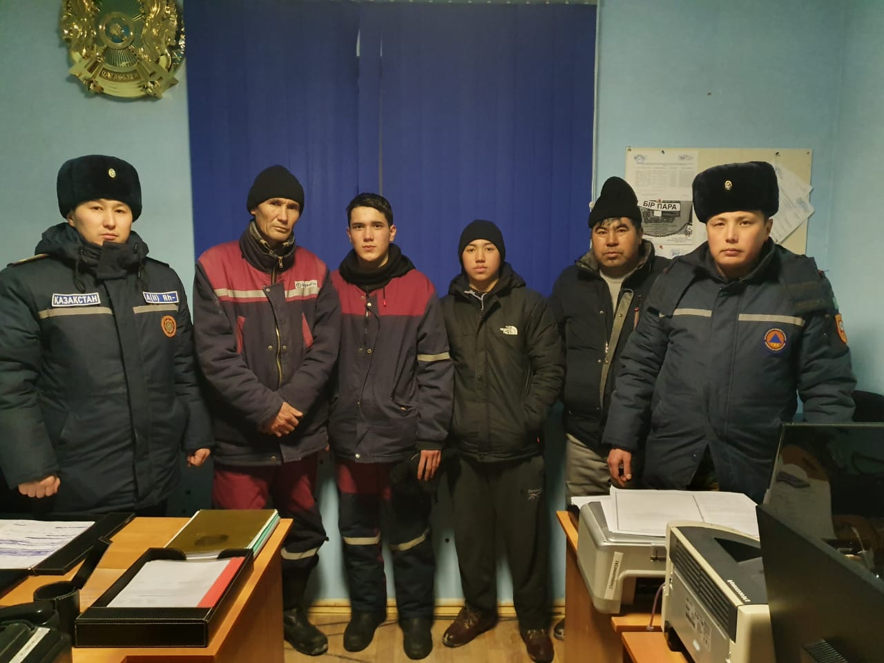 Атырауда жолда қалған 63 адам құтқарылды