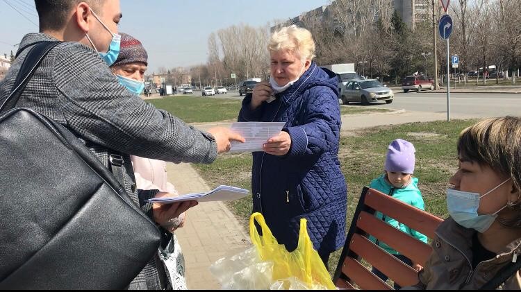 Өскемендік жастар жемқорлыққа қарсы акция өткізді