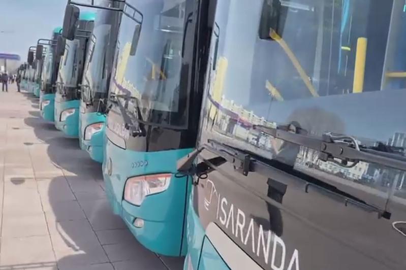 Қарағандыда заманауи 24 автобус жолға шықты
