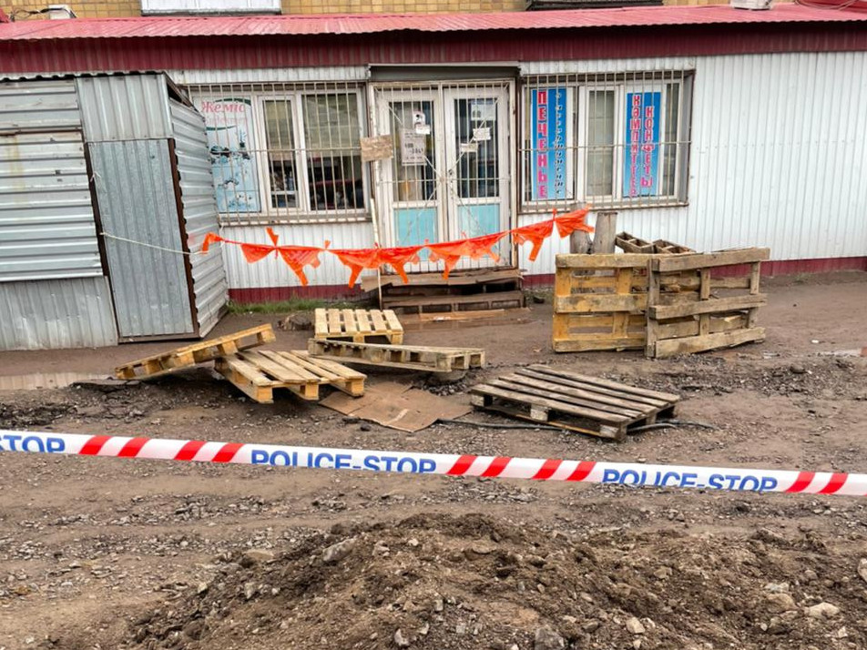 Қарағанды базарында 2 адам мерт болды: Мән-жай анықталуда