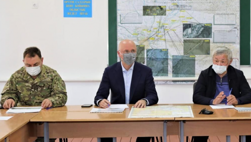 Үкіметтік комиссия – апат орнында