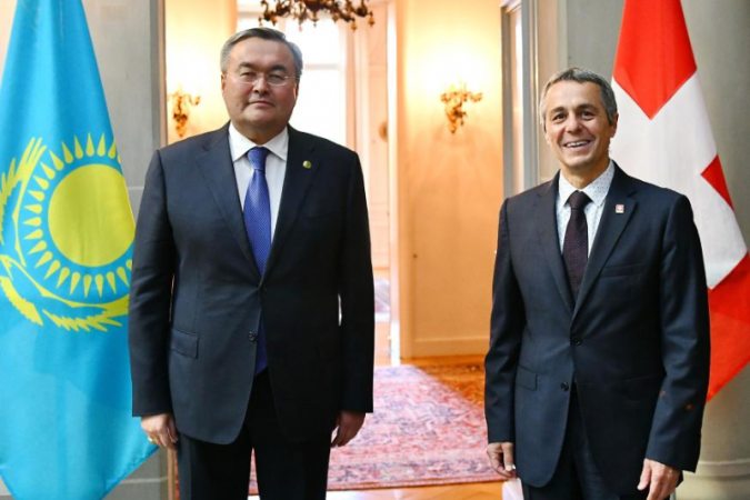 Қазақстан Сыртқы істер министрі Швейцарияға ресми сапармен барды