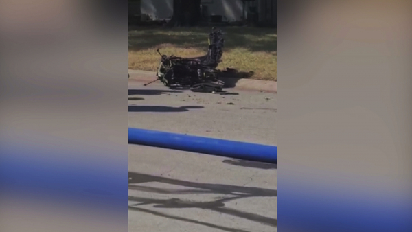 Техаста әскери ұшақ құлады