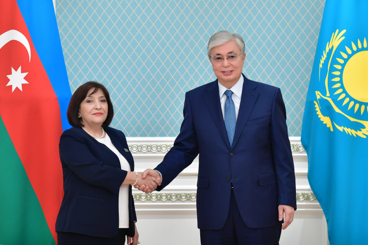 Президент Әзербайжан Милли Мәжілісінің спикерін қабылдады