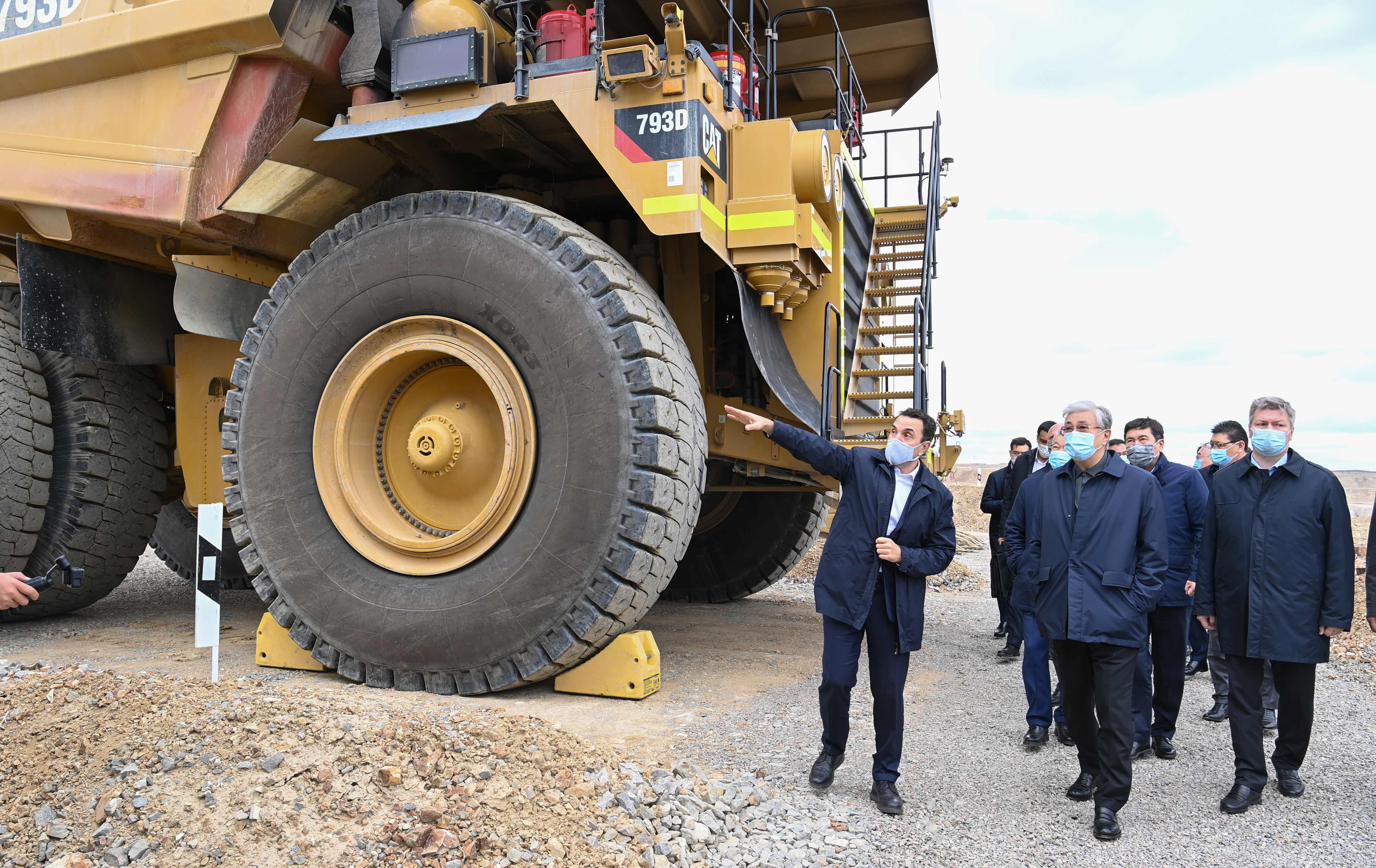 Мемлекет басшысы Ақтоғай кен байыту кешеніне барды