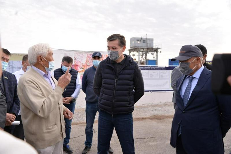 Экология министрі Түркістан облысындағы су нысандарының жағдайымен танысты