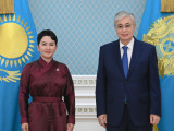Мемлекет басшысы Моңғолияның Сыртқы қатынастар министрін қабылдады
