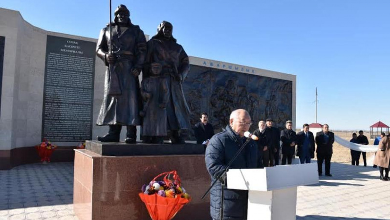 Созақ көтерілісіне арналған мемориал ашылды