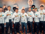 Бек пен Айдос жаттығуға кірісті