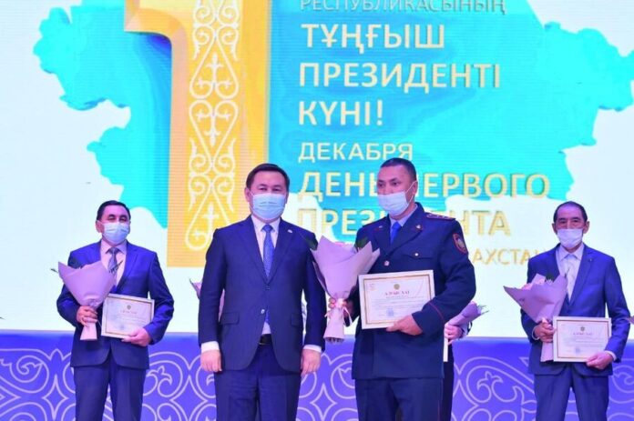 Шымкентте Тұңғыш Президент күніне арналған мерекелік шара өтті