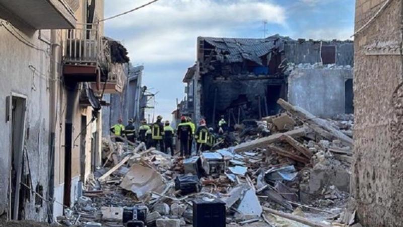 Италияда тұрғын үйде жарылыс болды