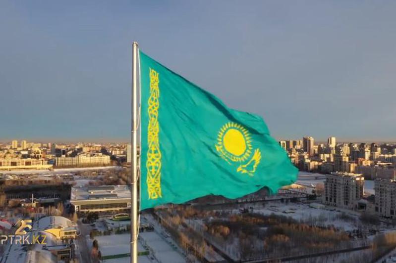 Мемлекеттік туды салтанатты көтеру рәсімі өтті