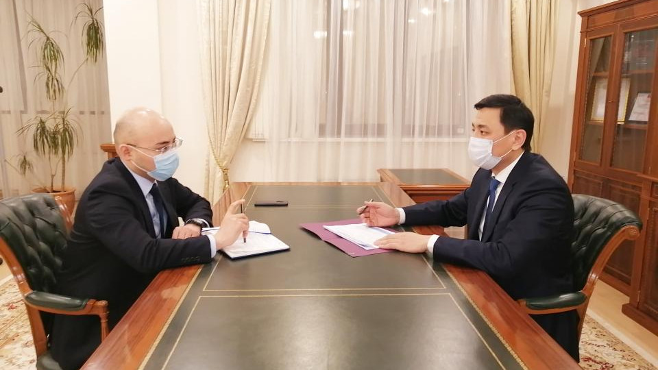Ұлттық экономика министрі Алтай Көлгіновпен кездесті