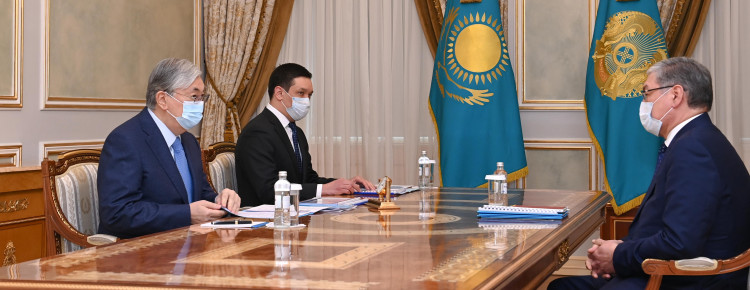 Президент Әділет министрі Қанат Мусинді қабылдады