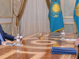 Мемлекет басшысы ҰҚК төрағасы Ермек Сағымбаевты қабылдады