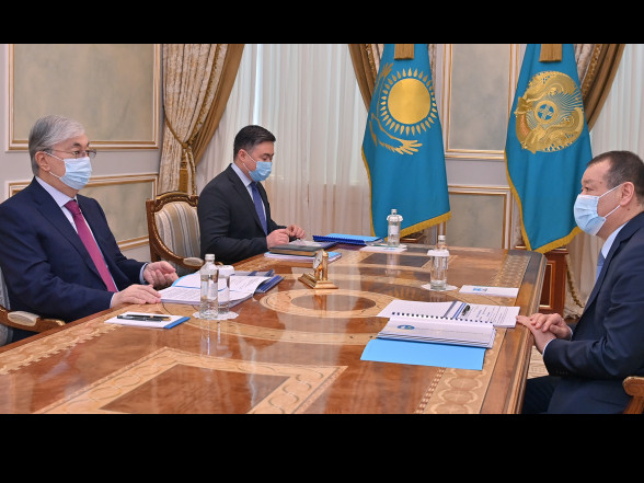 Президент Индустрия және инфрақұрылымдық даму министрін қабылдады