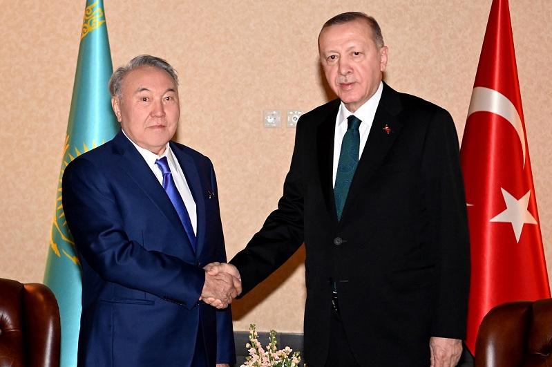 Н.Назарбаев Түркия Президенті Режеп Тайип Ердоғанмен кездесті