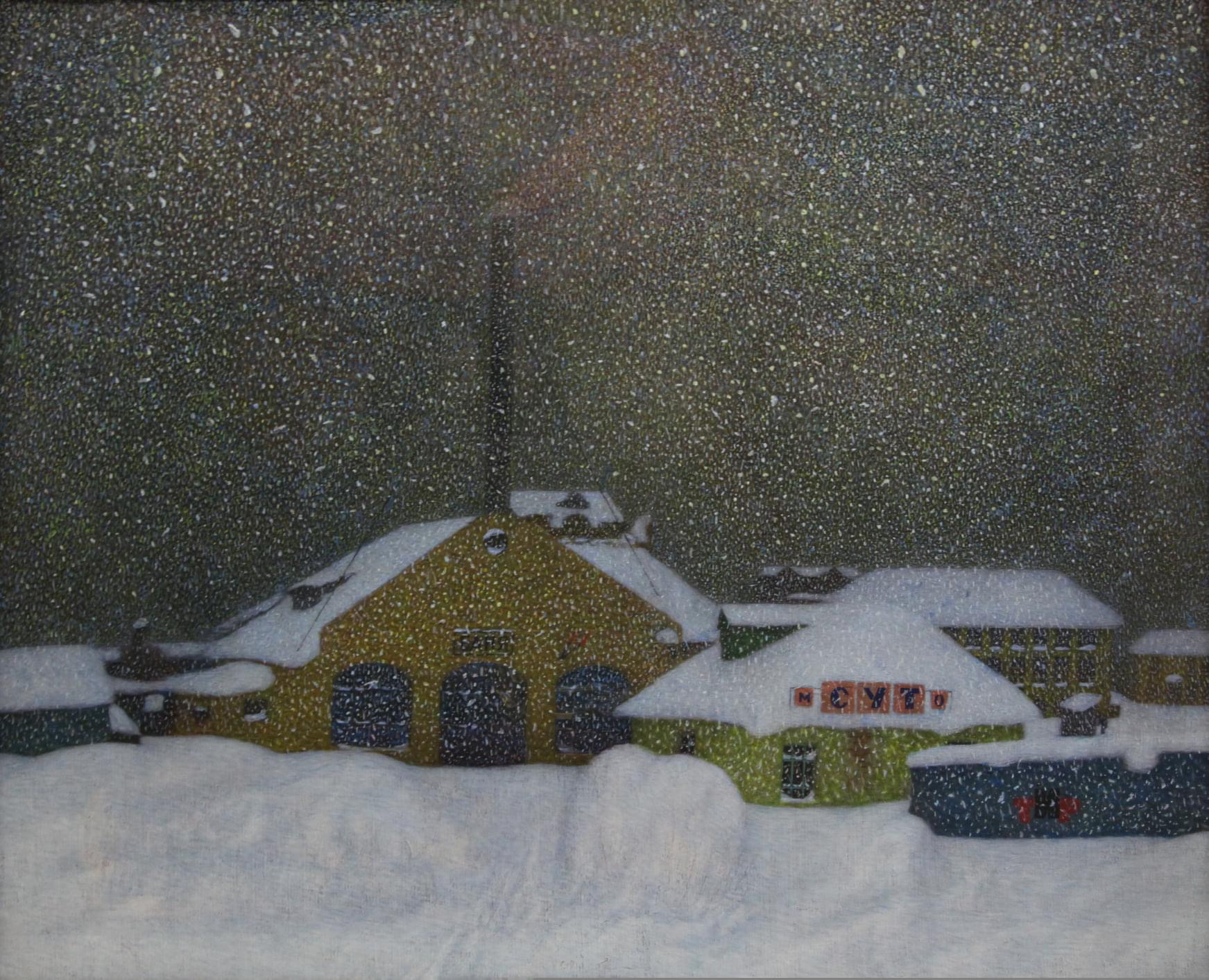 Қар басқан ауыл