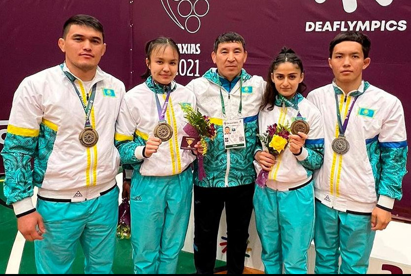 Дзюдошылар Бразилиядағы сурдлимпиадада тағы 3 медаль жеңіп алды