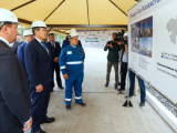 Әлихан Смайылов Теміртау қаласының өнеркәсіп және әлеуметтік нысандарын аралады
