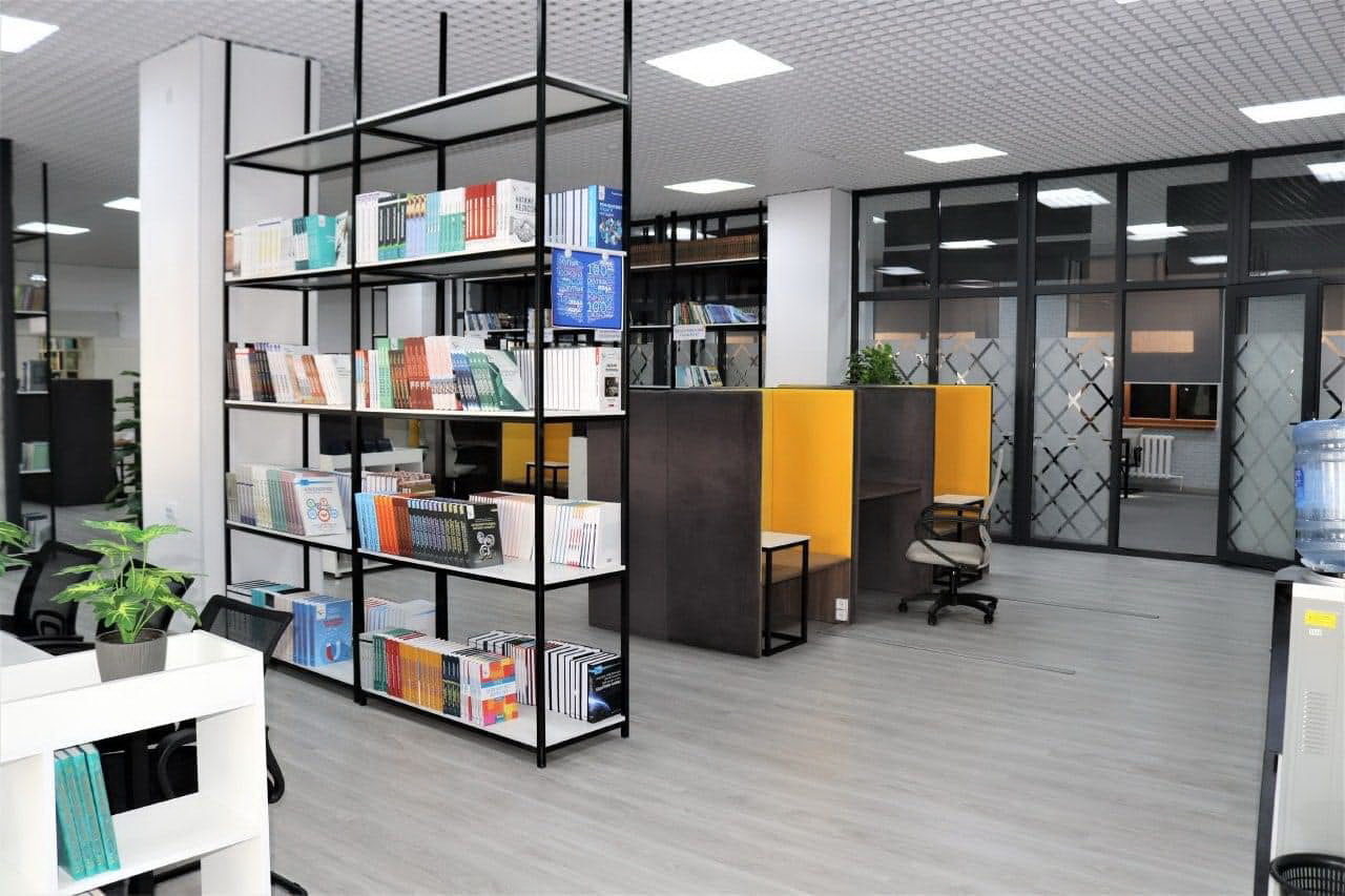 Жаңа үлгідегі кітапхана