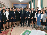 Президент М.Әуезов атындағы педагогикалық колледжге барды