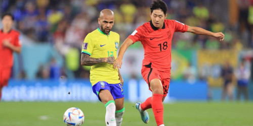 ӘЧ: Оңтүстік Корея құрамасы Бразилиядан жеңілді