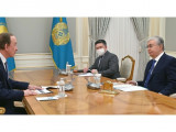 Мемлекет басшысы Air Astana президентін қабылдады