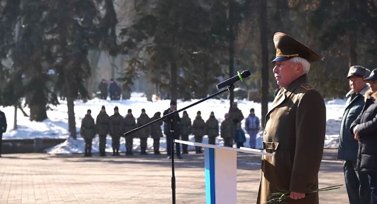 Алматыда ауған жауынгерлерін еске алу рәсімі өтті