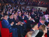 Президент Шәмші Қалдаяқовтың шығармашылығына арналған  концертті тамашалады
