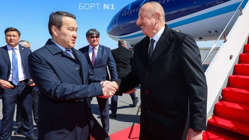 Ильхам Әлиев Қазақстанға ресми сапармен келді