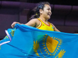 Эльмира Сыздықова әйелдер күресінен Азия чемпионатының финалына шықты