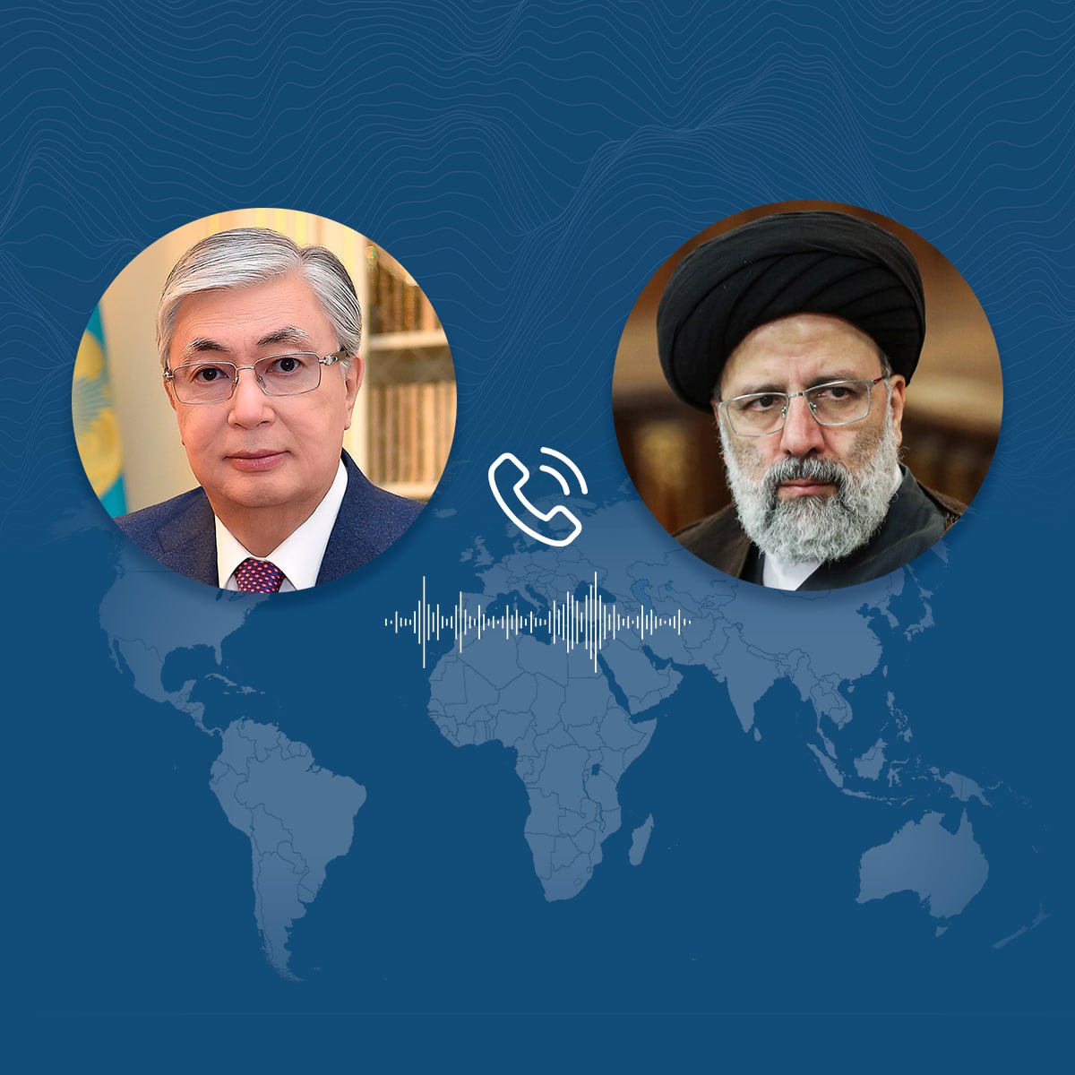 Тоқаев Иран Президентімен телефон арқылы сөйлесті
