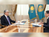 Президент Алматы әкімінің баяндамасын тыңдады