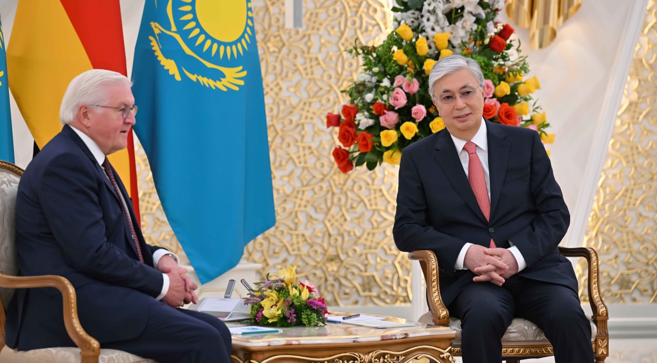 Қазақстан мен Германия Президенттері келіссөз жүргізді
