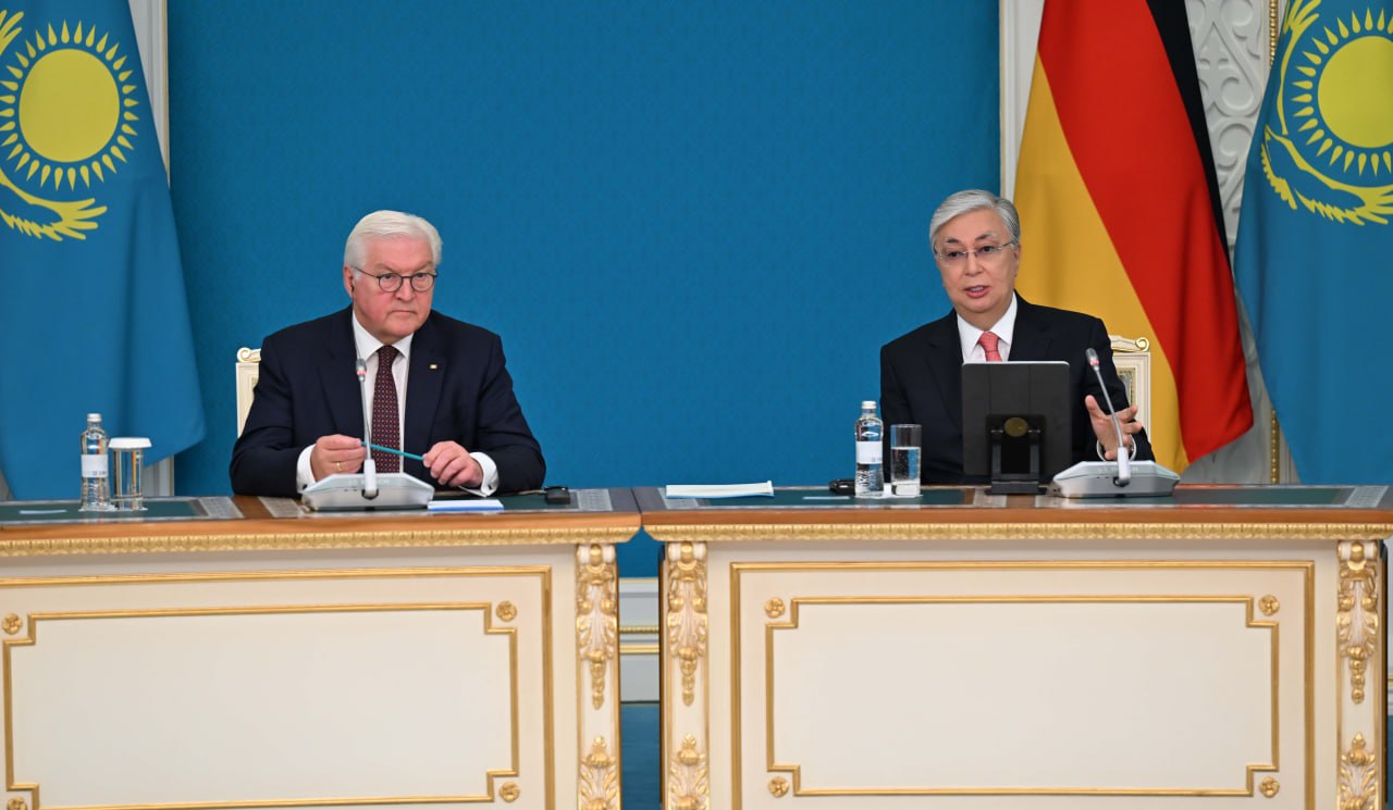 Қазақстан мен Германия президенттері бірлескен мәлімдеме жасады