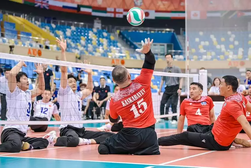 Еліміздің параволейболшылары Азия чемпионатында «күміс» алды