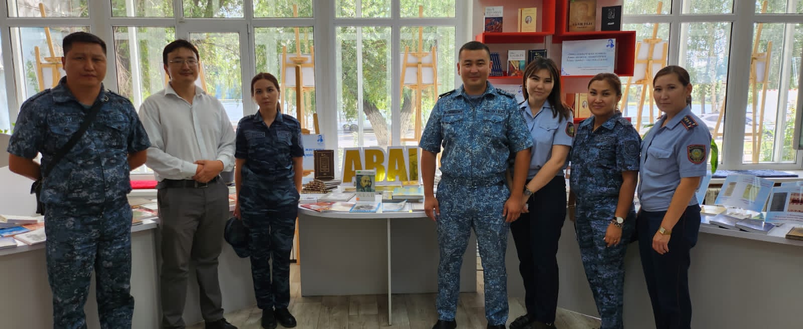 Абай күніне арнайы әзірленген ұжым