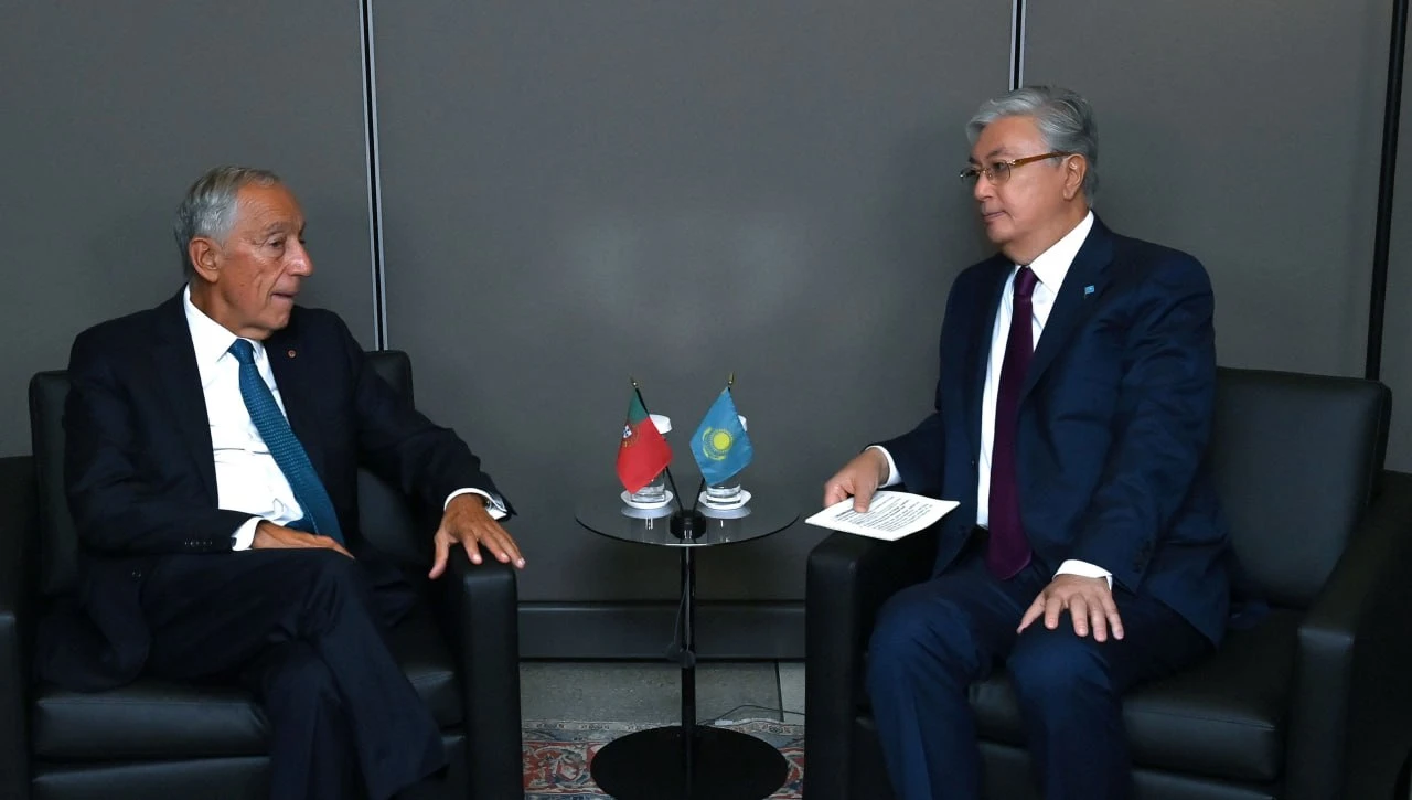 Мемлекет басшысы Португалия Президентімен келіссөз жүргізді
