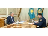 Президент Ішкі істер министрін қабылдады