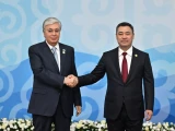 Мемлекет басшысын Қырғызстан Президенті қарсы алды