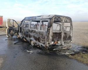 «Ішінде 14 бала болған». Оқушылар автобусы түгі қалмай өртеніп кетті
