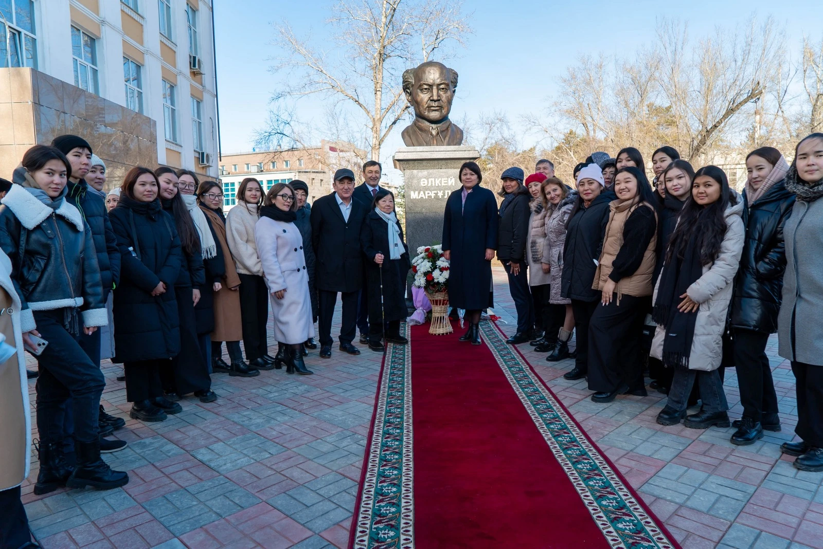 Әлкей Марғұланның ескерткіш-мүсіні ашылды