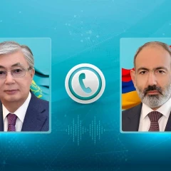 Мемлекет басшысы Армения премьер-министрімен телефон арқылы сөйлесті