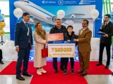 Астана халықаралық әуежайы 7,5 миллионыншы жолаушысын қарсы алды