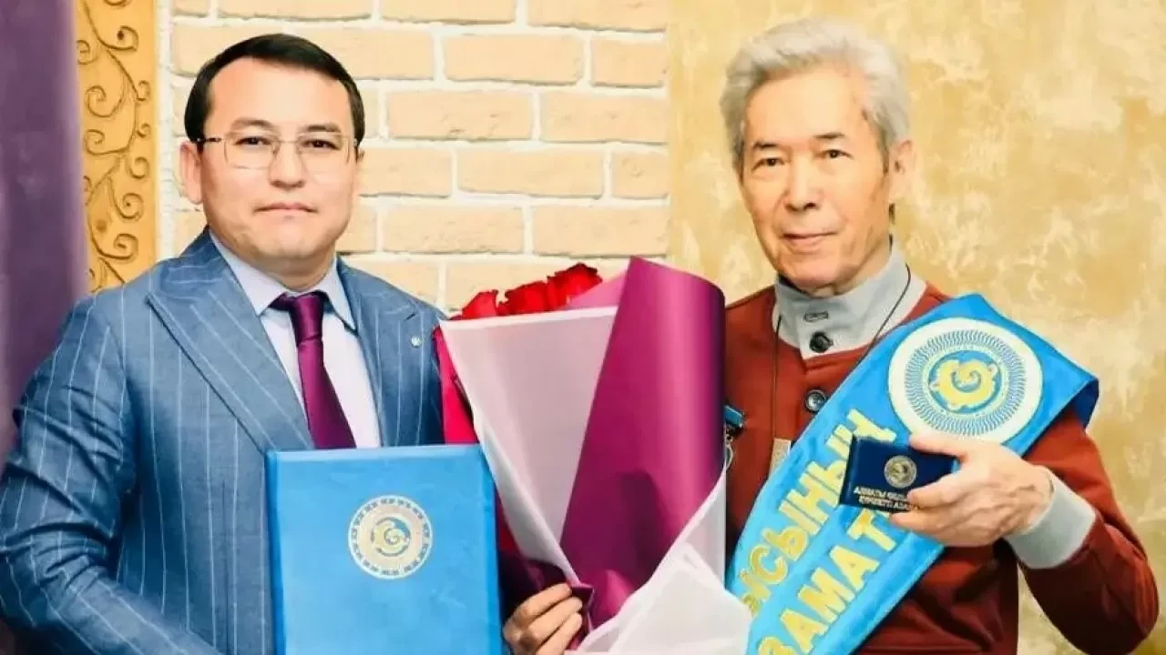 87 жасқа толған Нұрғали Нүсіпжановқа тағы бір атақ берілді