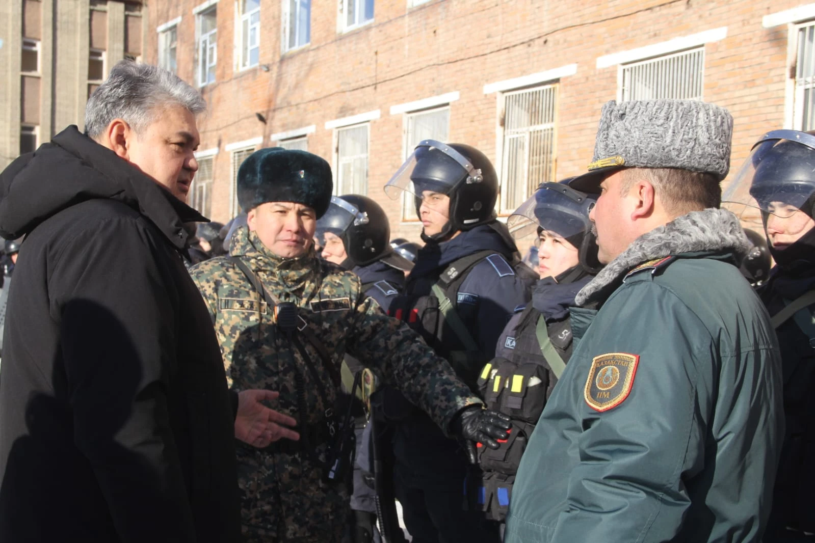 ​Қолбасшылығының жауынгерлік әзірлігімен танысты​ ​ ​