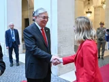 Қазақстан Президенті мен Италия Министрлер Кеңесінің Төрағасы бірлескен мәлімдеме жасады