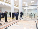 Мемлекет басшысы Алматы әкімдігінің қайта қалпына келтірілген ғимаратын аралады