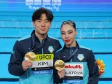 Тарихи жеңіс. Қазақстан спортшылары синхронды жүзуден әлем чемпионы атанды